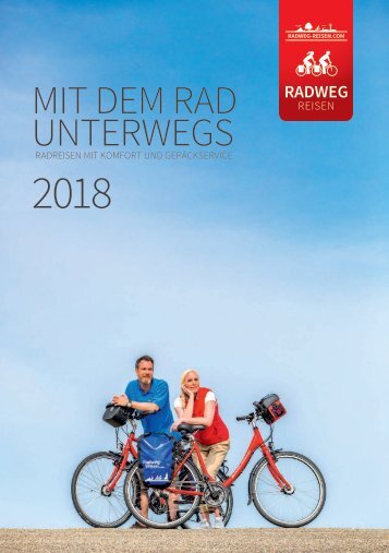 Hauptkatalog Radweg-Reisen 2018