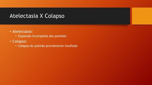 1 Atelectasia