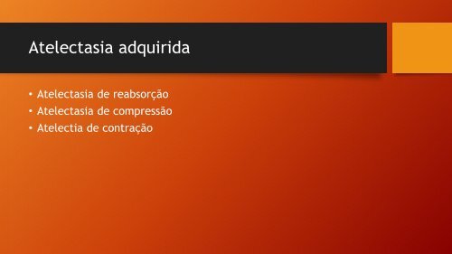 1 Atelectasia