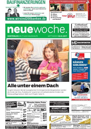 18.10.2017 Neue Woche