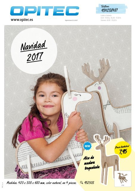 OPITEC Cátalogo "Navidad 2017" España (T007)