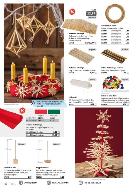 OPITEC Catalogue de Noël France 2017 (T007)