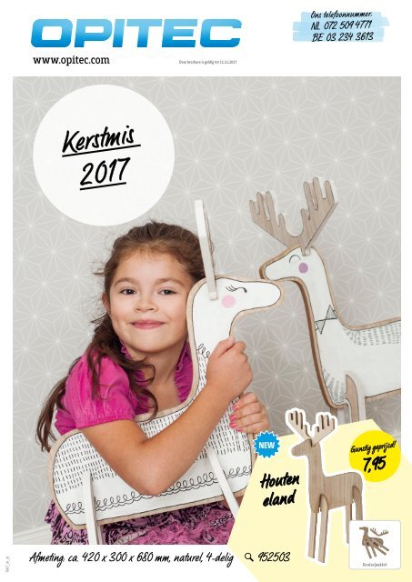 OPITEC Catalogus Kerst Nederland 2017 (T007)