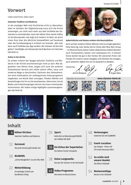 CityNEWS Ausgabe 04 / 2017