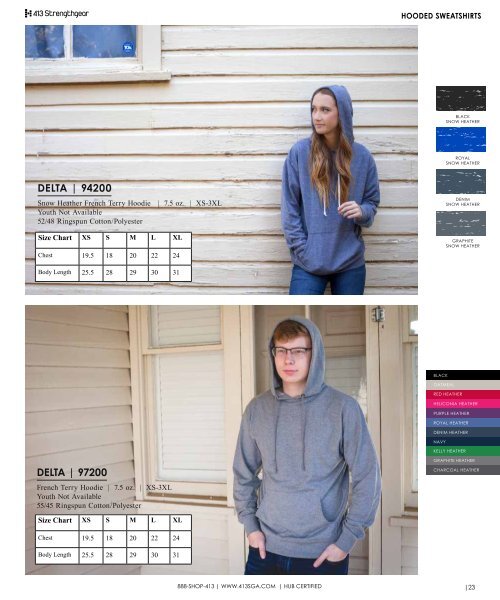 2018 413 Strengthgear Apparel Catalog