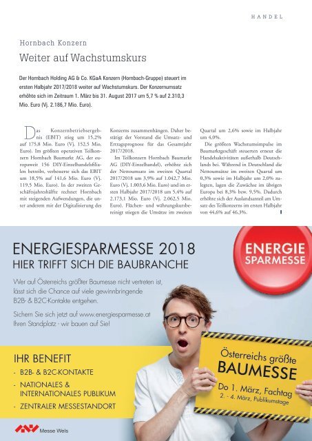 2017-10 ÖBM Der Österreichische Fachmarkt - weber.pas topdry AquaBalance