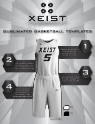 Xeist Basketball 3D templates multipage