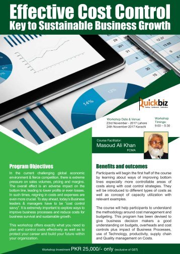 Effective Cost Control-Final