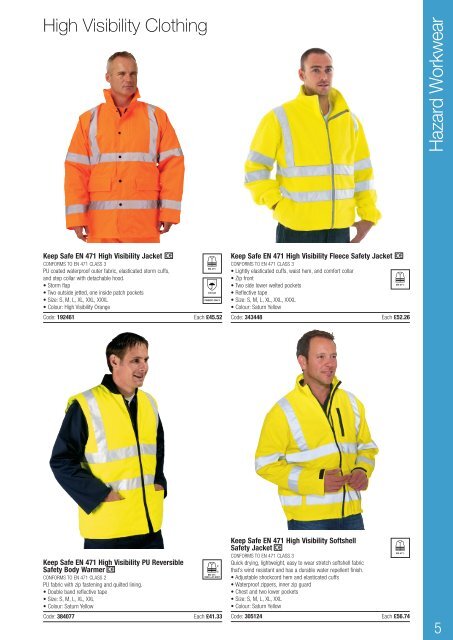 Pro Safety Workwear Catalogue 2017-2018