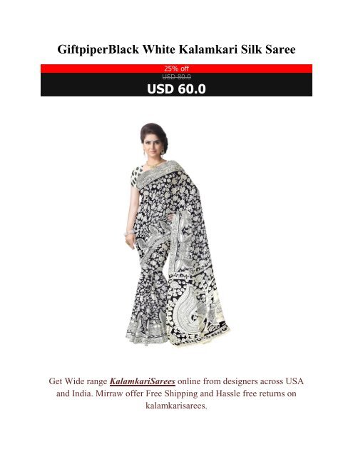 Order_Kalamkari_Sarees_Now_In_USA