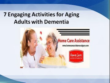 7 Engaging Activities for Aging Adults with Dementia