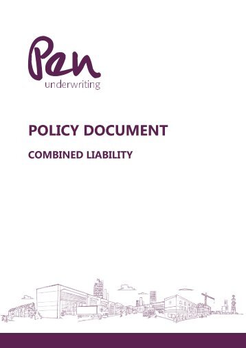 3 - Policy Doc Combined Liab 