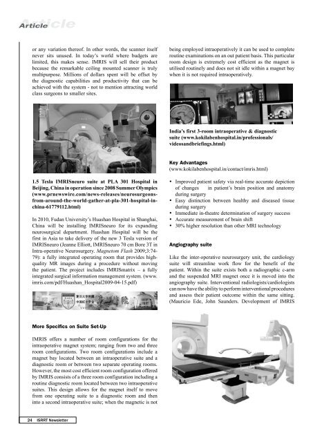 isrrt Newsletter Volume 46. No.1 - 2010 