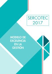 Modelo Excelencia en Gestión - Sercotec