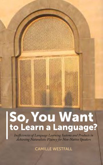 So, You Want to Learn a Language?