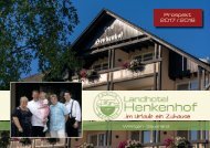 Prospekt Landhotel-Henkenhof 2017/2018