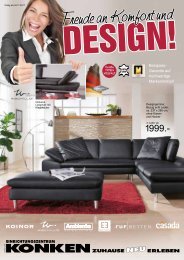 Freude an Komfort und Design