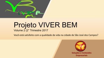 Projeto VIVERBEM_Trimestre2 2017_Vol.2
