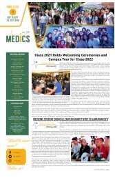 Medics May to September Issue AY2017-2018