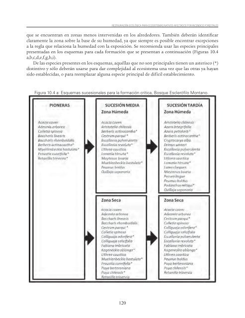 Restauracion ecologica ecosistemas nativos