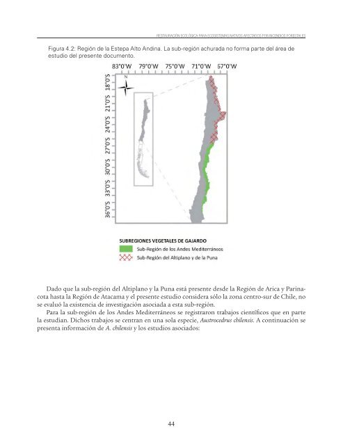 Restauracion ecologica ecosistemas nativos