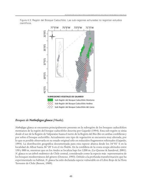 Restauracion ecologica ecosistemas nativos