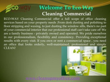 professional janitorial service in New Jersey 