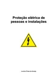 Proteção elétrica de pessoas e instalações_e-book