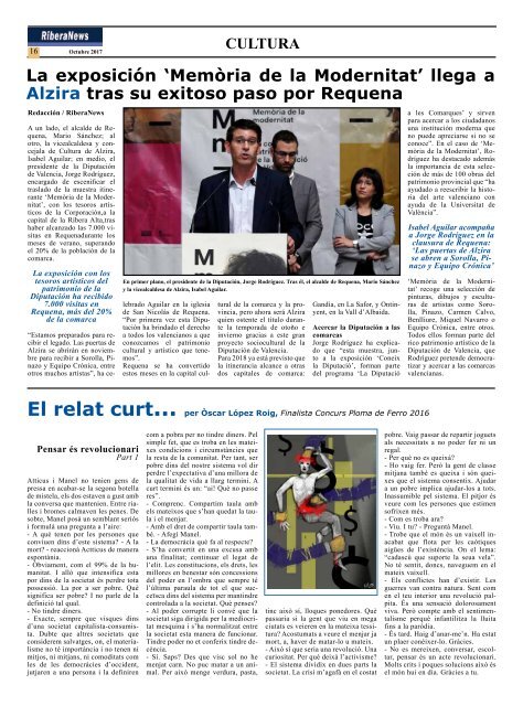 RiberaNews Octubre 2017