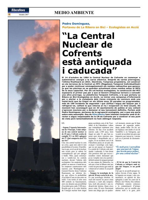 RiberaNews Octubre 2017