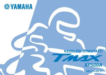 Yamaha TMAX - 2009 - Manuale d'Istruzioni Magyar