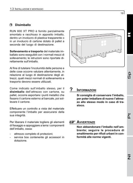 TechnoGym Run XT Pro Brochure