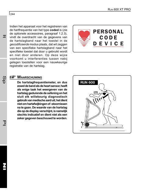 TechnoGym Run XT Pro Brochure