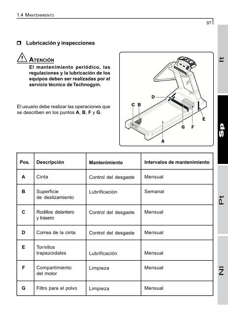 TechnoGym Run XT Pro Brochure