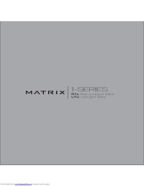 Matrix Bikes 1X Series Old