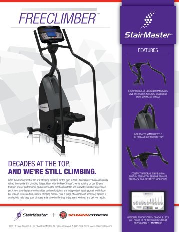 StairMaster STA FreeClimber 2014