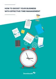 Teamleader Ebook Time Management