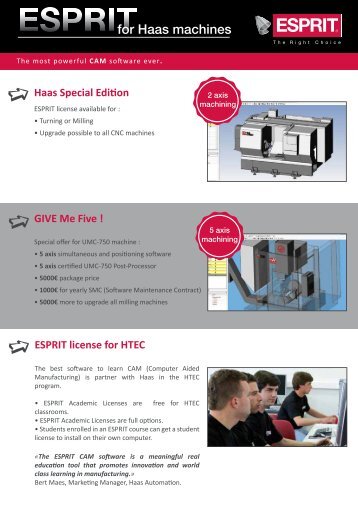 Flyer_ESPRIT_for_Haas Machines_EN