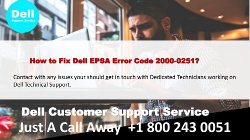 How to Fix Dell EPSA Error Code 2000-0251