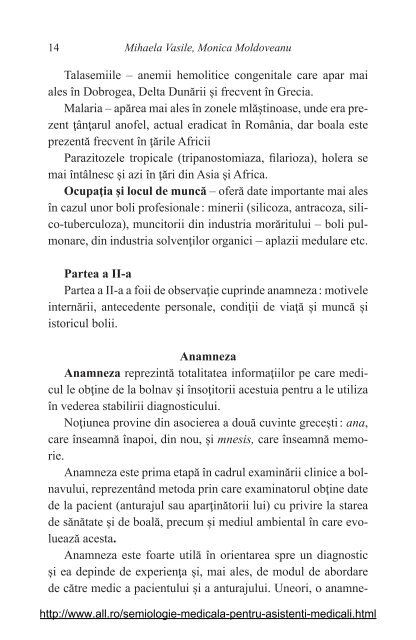 Semiologie medicală pentru asistenti medicali PDF online