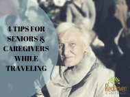 4 tips for senior & caregiver while traveling