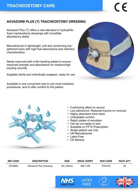 Insight Medical -Product Catalogue 2018