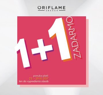 Limitovaná Akcia 1+1 ZADARMO