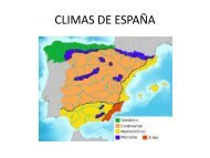 CLIMAS DE ESPAÑA