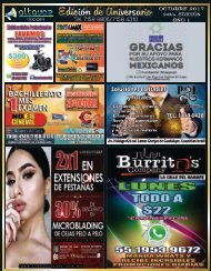 Revista altavoz 24 va Edición OCTUBRE   2017 Edición aniversario 