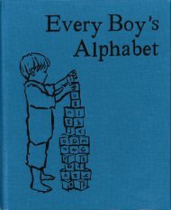 Every Boy's Alphabet