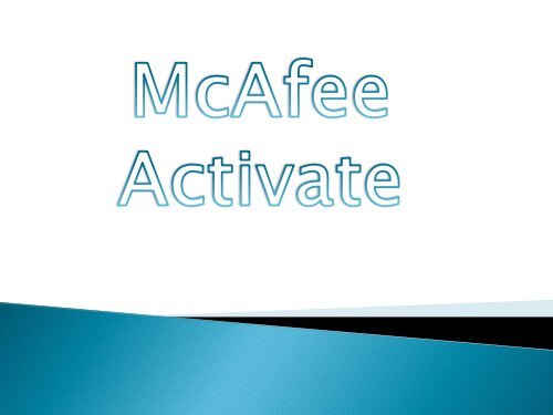 McAfee Activate | McAfee.com/Activate | 1-888-827-9060