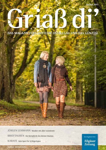 Griaß di' Magazin Herbst 2017