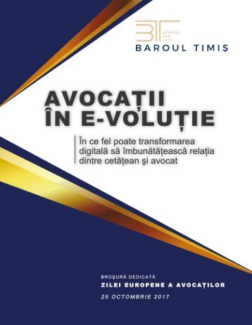 Avocatii in E-volutie