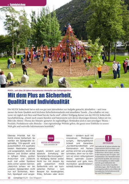 campinginfo24-Das Magazin 3/2017